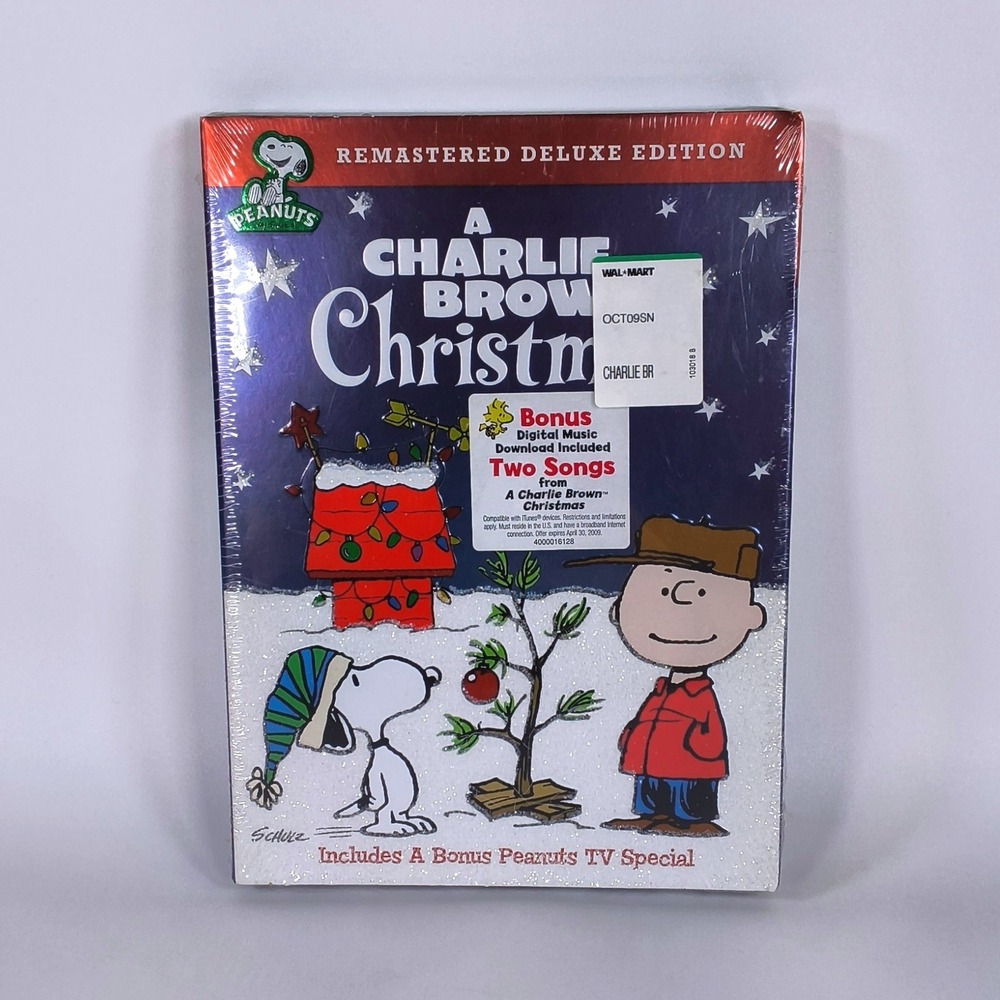 A Charlie Brown Christmas DVD Remastered Deluxe Edition Peanuts Holiday Special
